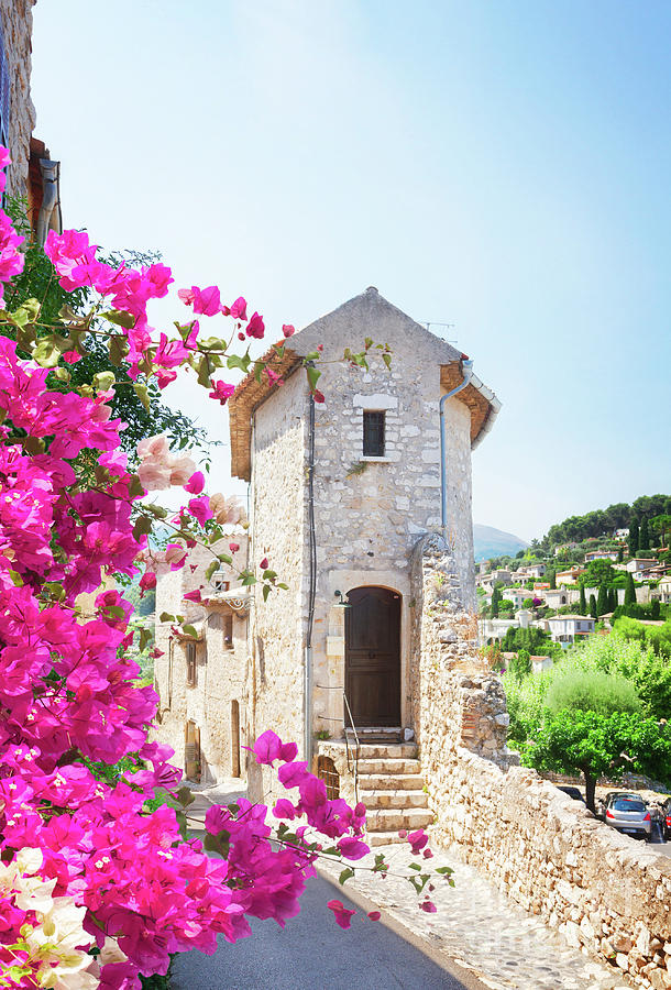 Old Summer Town of Provence Photograph by Anastasy Yarmolovich