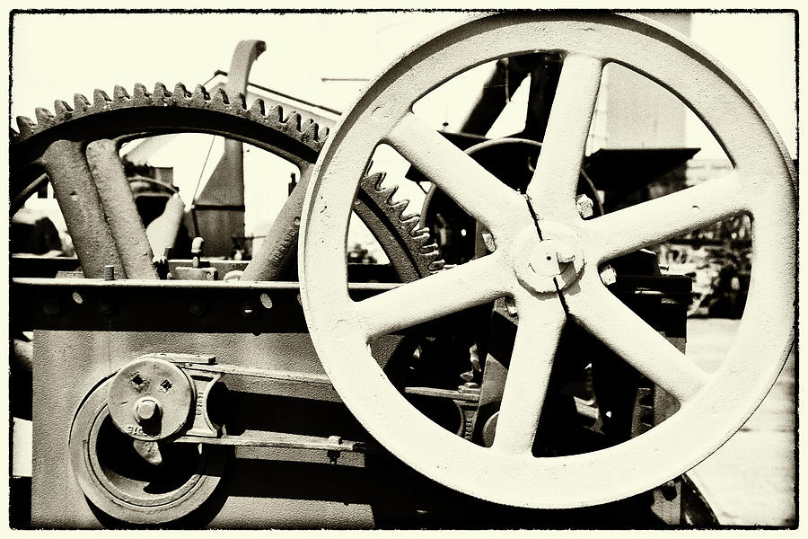 Old Thresher 2 Photograph by Mary Bedy