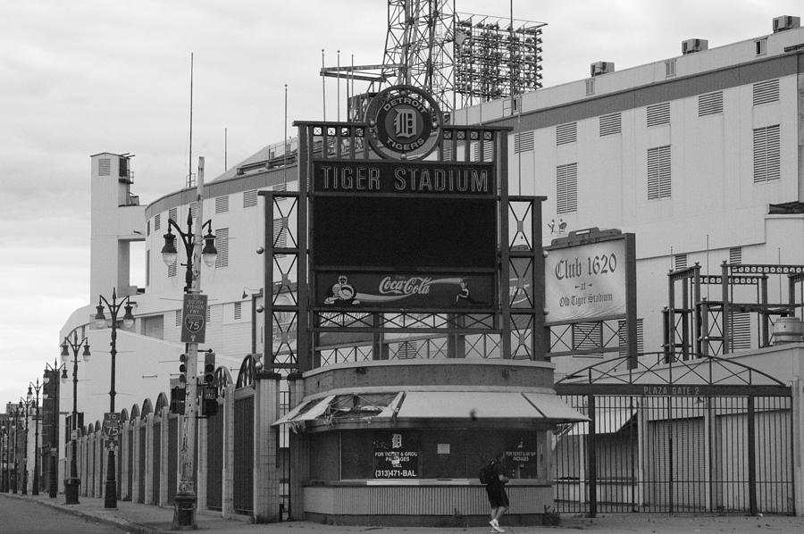 Detroit Photograph - Old Tiger Stadium  by Sabrina Hall