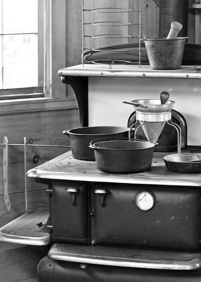 Old Time Stove Photograph by Edward Myers