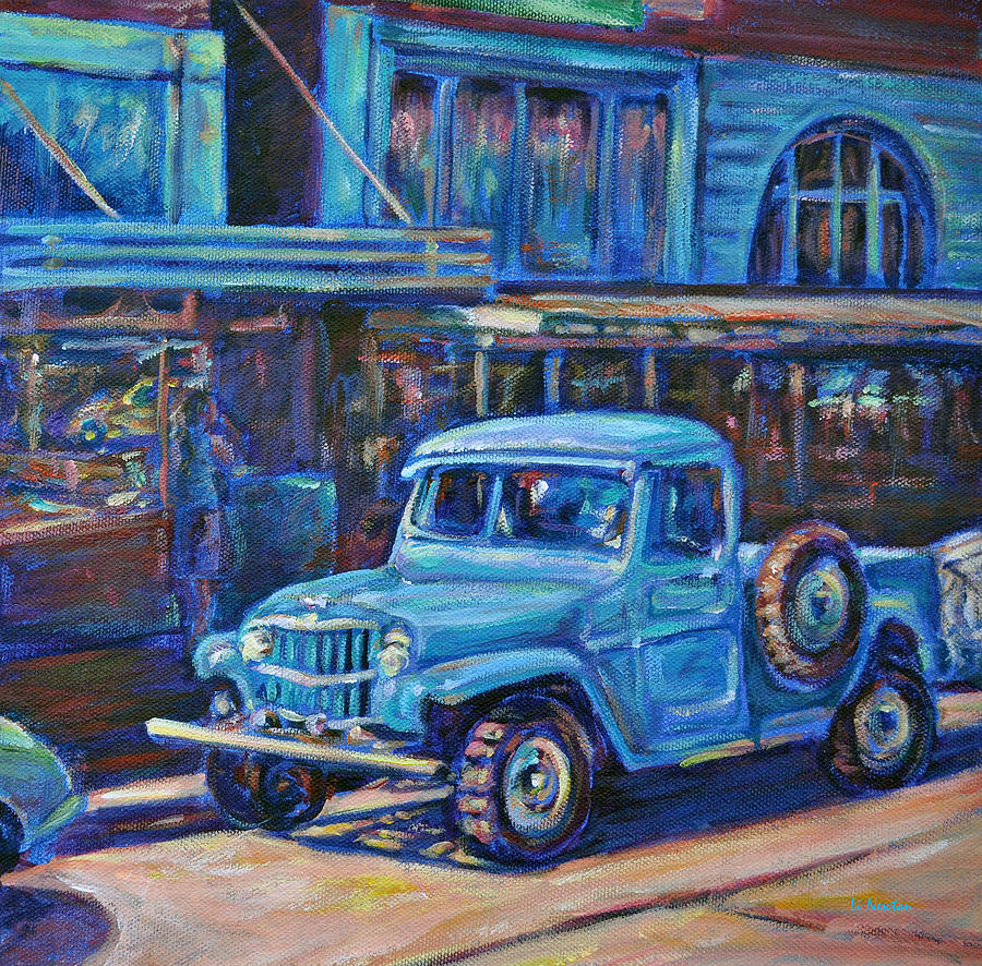 Old Timer Painting by Li Newton