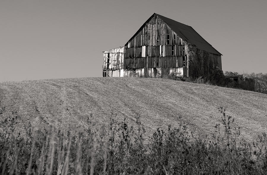 Tobacco Barn Photograph - Old Tobacco Barn by Don Spenner