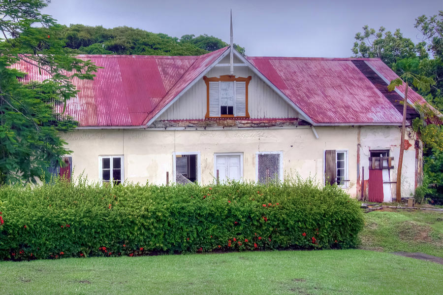 Old Tobago House Photograph by Nadia Sanowar