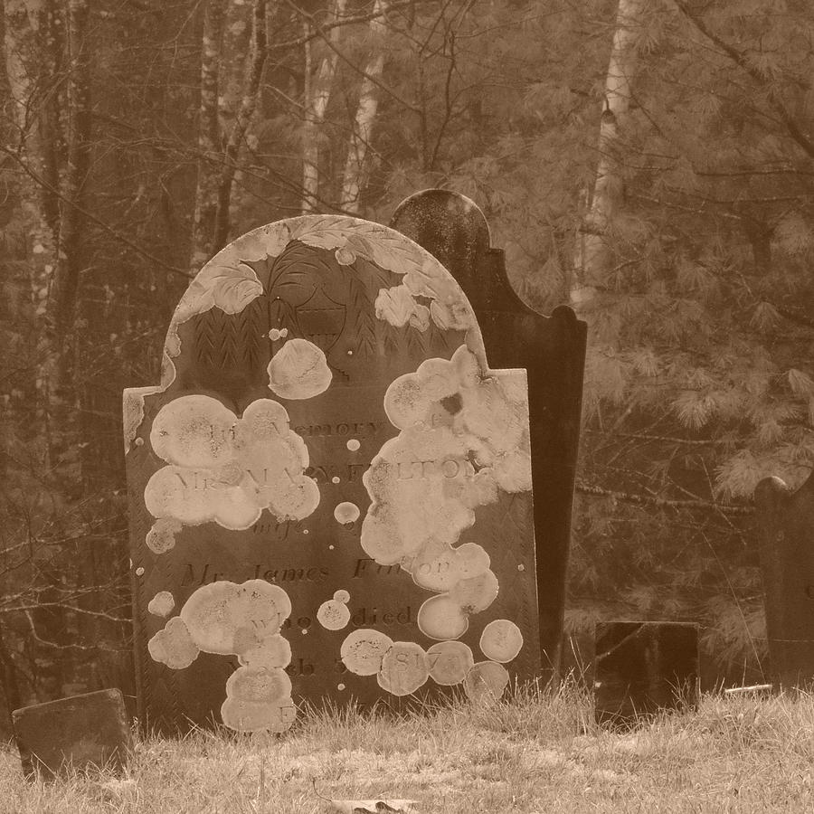 Old Tombstones Photograph by Bill Tomsa