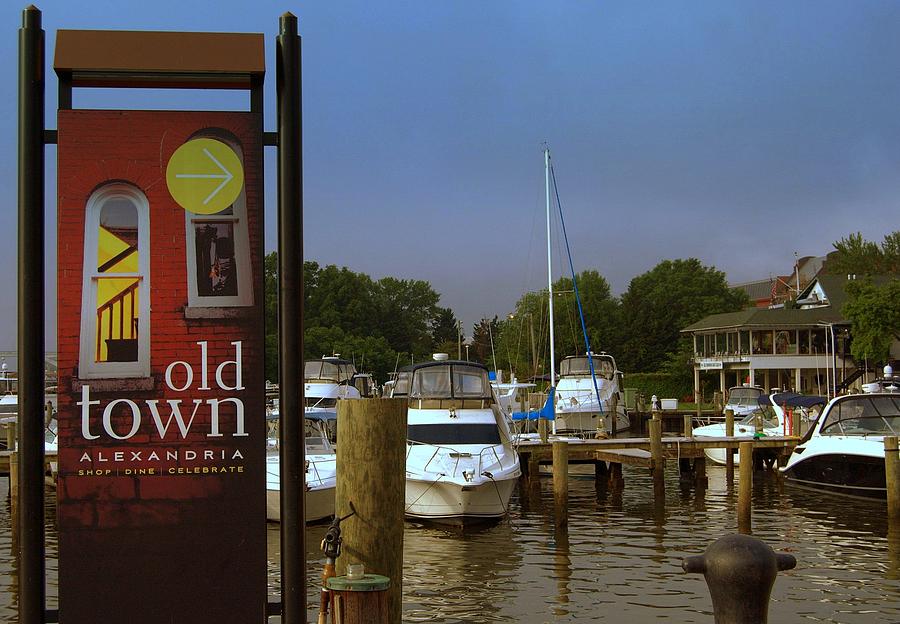 Old Town Alexandria Waterfront Photograph by James DeFazio