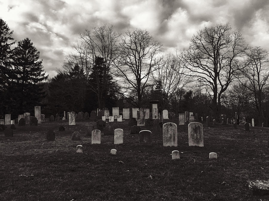 Old Town Cemetery , Sandwich Massachusetts  Photograph by Frank Winters