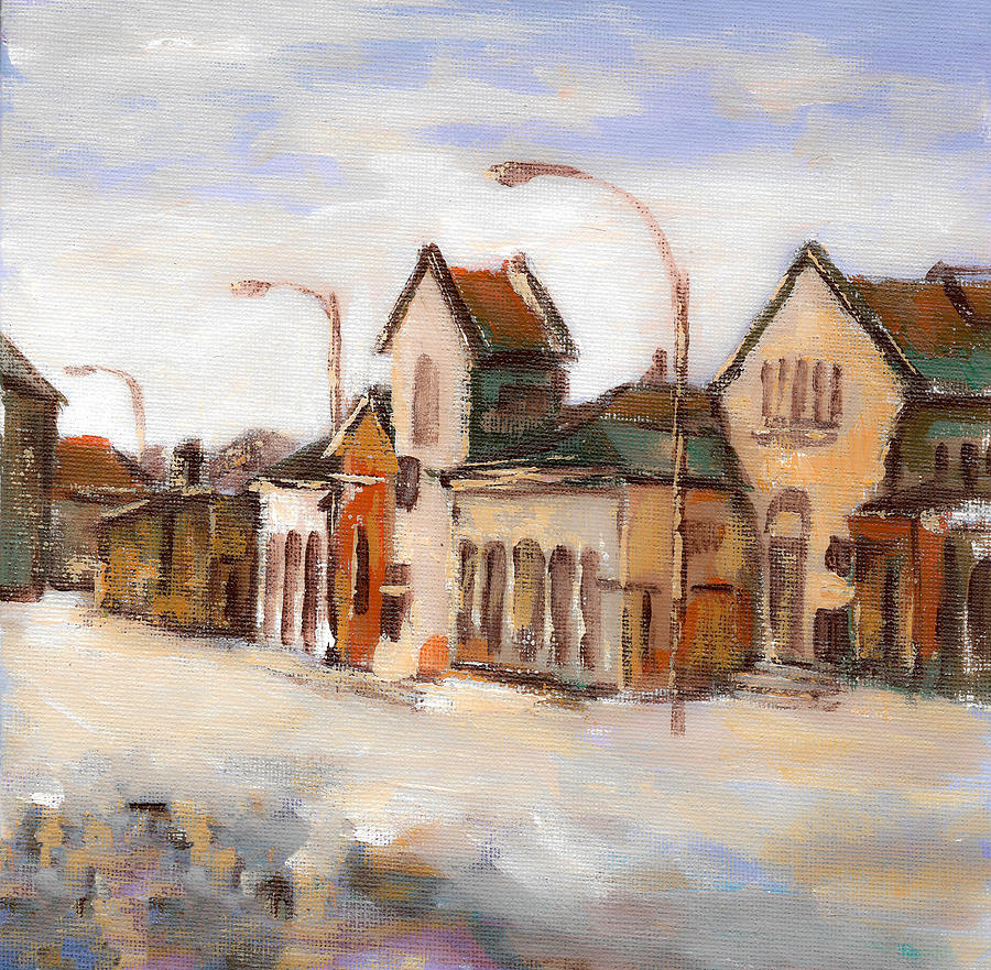 old town painting