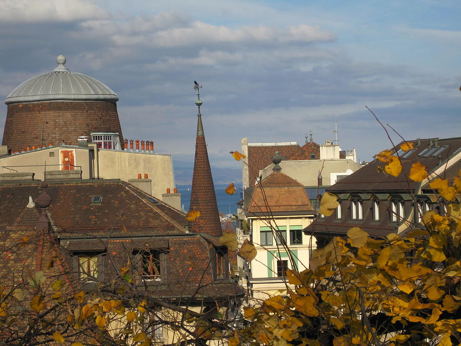 Old Town Geneva Photograph by Gerry Mattia - Pixels