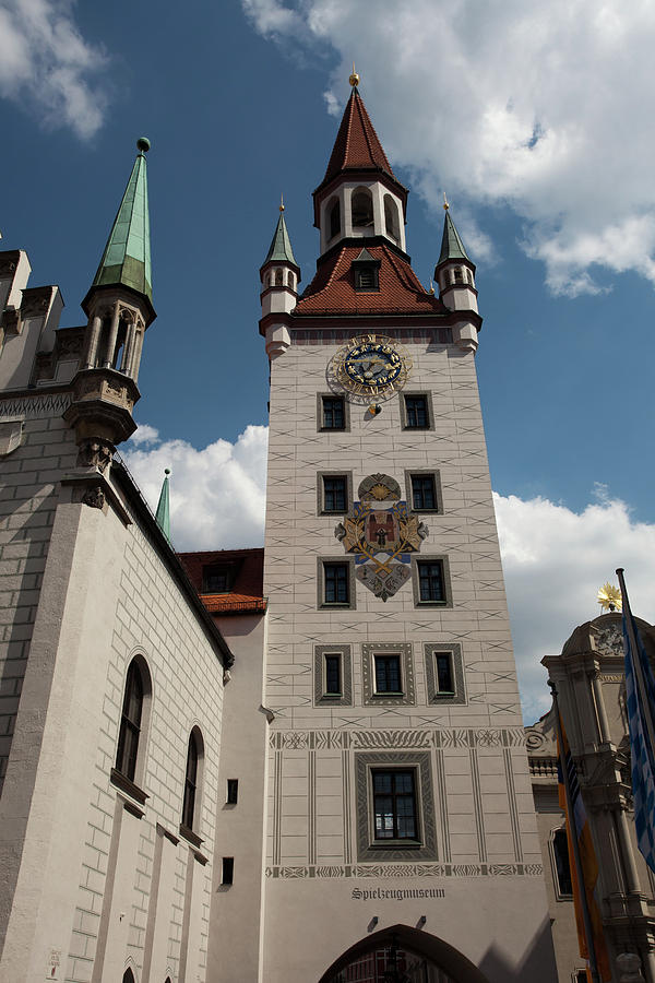 Old Town Hall In Munich Photograph