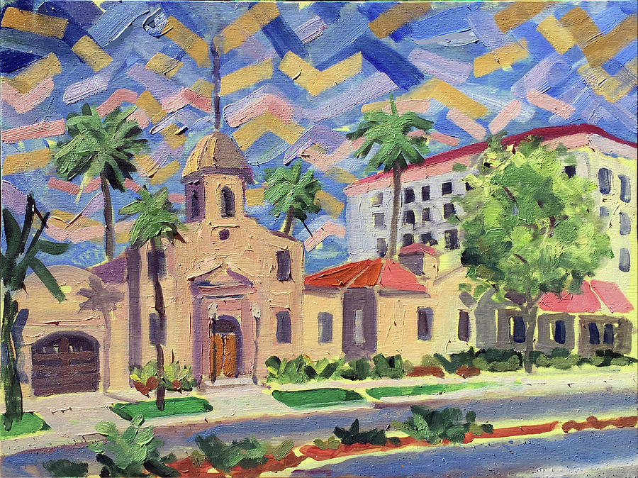 Old Town Hall Painting by Ralph Papa