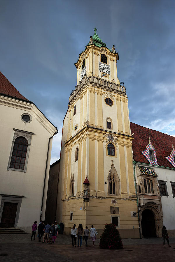 Old Town Hall Tower in Bratislava Photograph by Artur Bogacki
