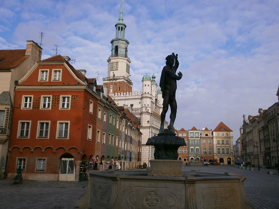 Old Town in Poznan city Photograph by Maria Woithofer - Fine Art America