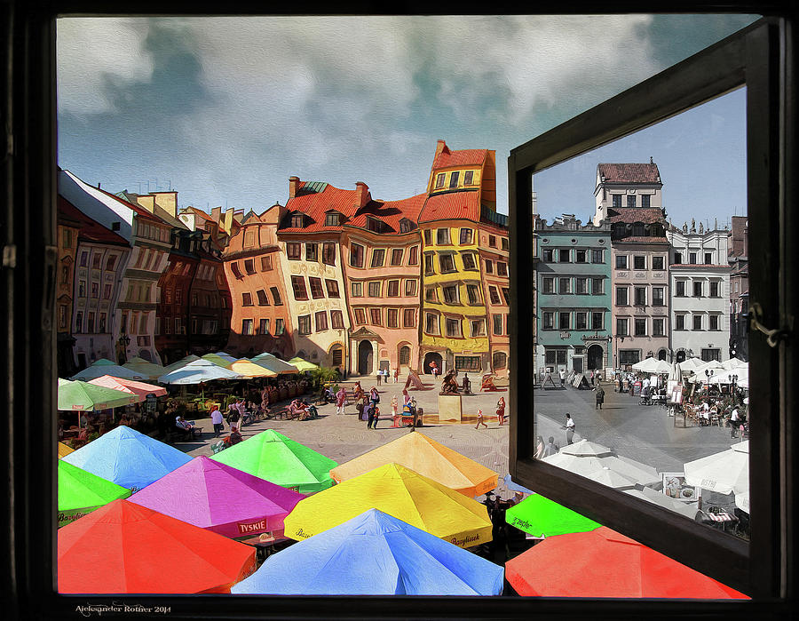 Old Town in Warsaw #13A Photograph by Aleksander Rotner