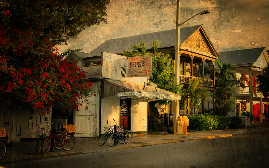 Pepes Old Town -  Key West Florida Photograph by Photos by Thom