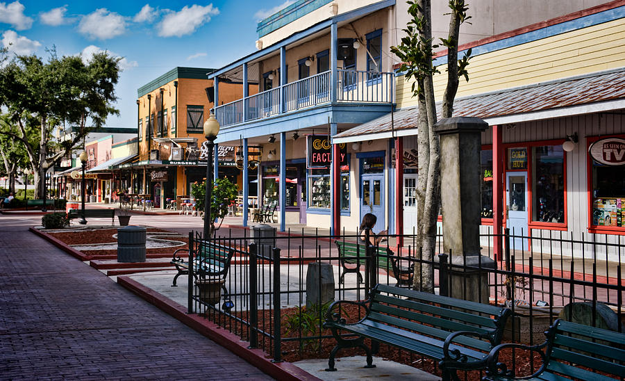 Old Town - Kissimmee - Shade to Sunlight Photograph by Greg Jackson