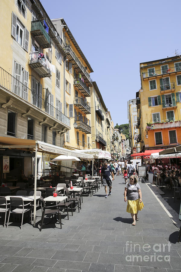 Old Town, Nice, France Photograph