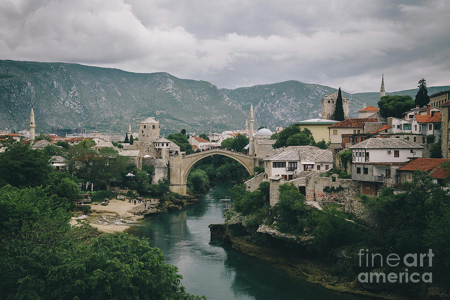 Old Town of Mostar Photograph by JR Photography