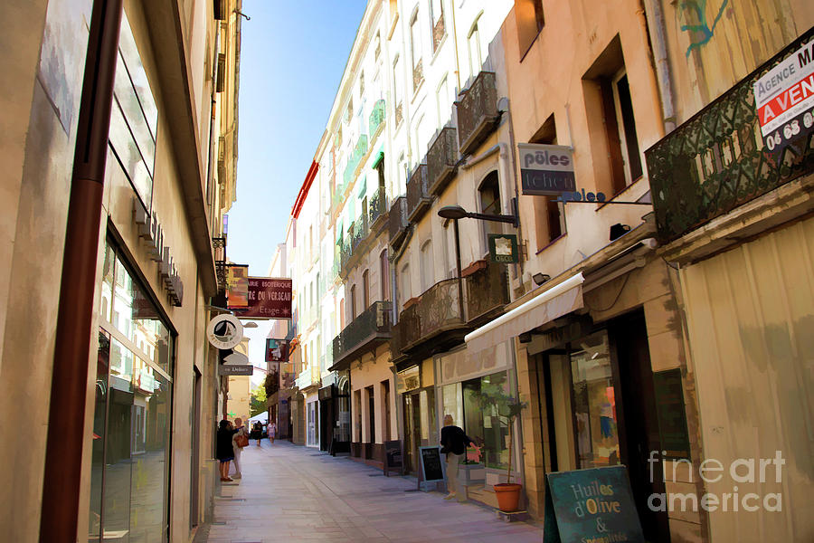 Old Town Perpignan Catalan France Photograph by Chuck Kuhn - Fine Art ...