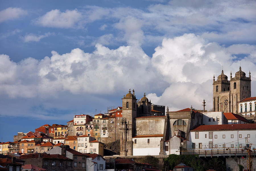 Old Town Skyline of Oporto in Portugal Photograph by Artur Bogacki
