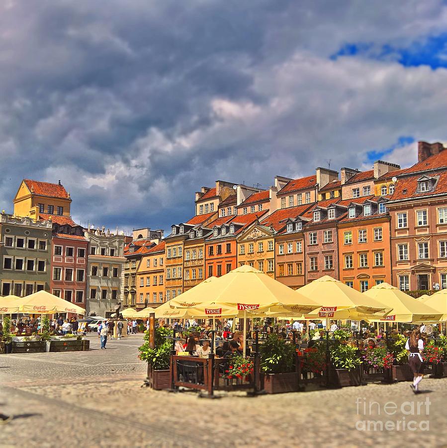 Old Town Square in Warsaw Photograph by Agnes Caruso