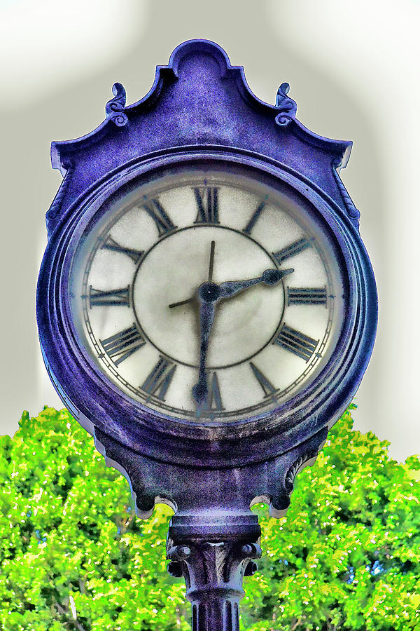 Old Town Time Piece  Digital Art by Linda Brody
