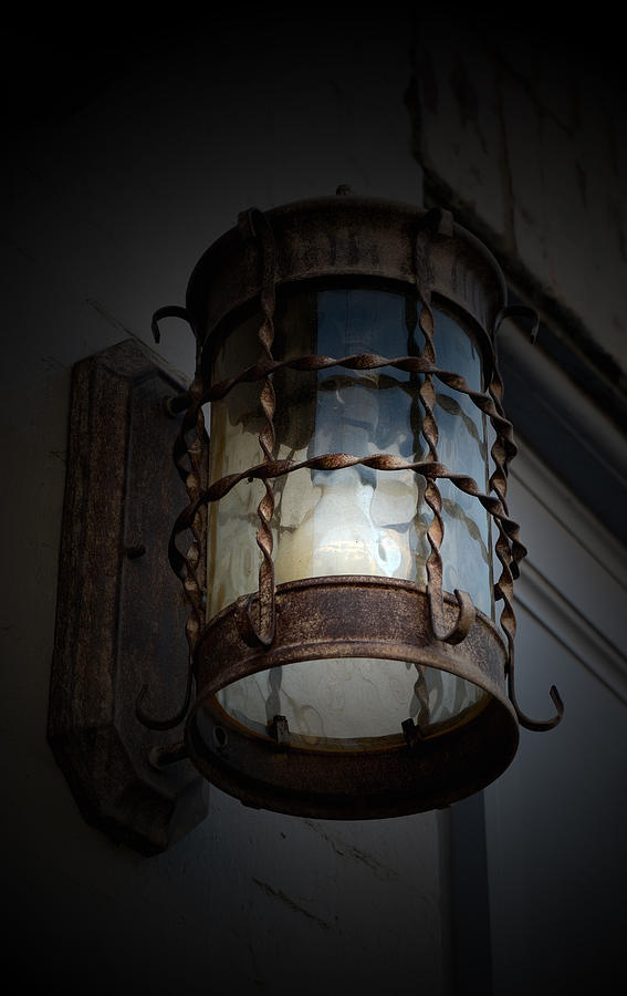 Old Towne Lamp Photograph by Karen Harrison Brown