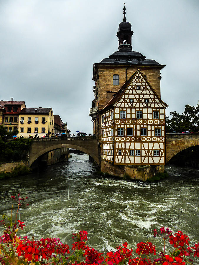 Old Townhall Bamberg Photograph by Pamela Newcomb