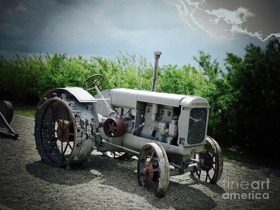 Old Tractor 002 McCormick Deering Photograph by Jor Cop Images