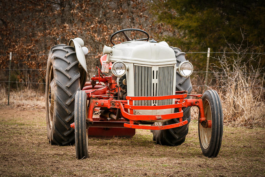 Vintage Photograph - Old Tractor II by Doug Long