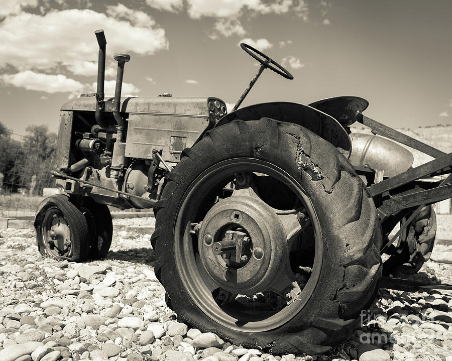 Old Tractor Outside of Bryce Canyon Utah Photograph by Edward Fielding