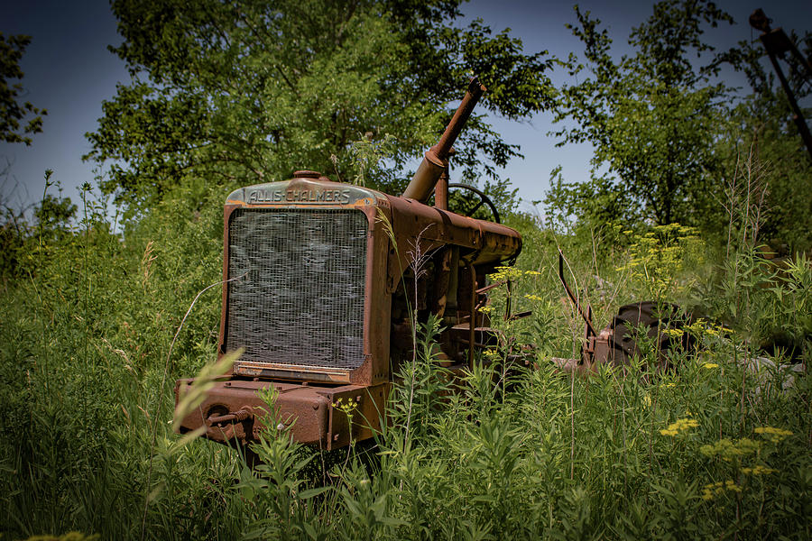 Old Tractor Photograph by Ray Congrove