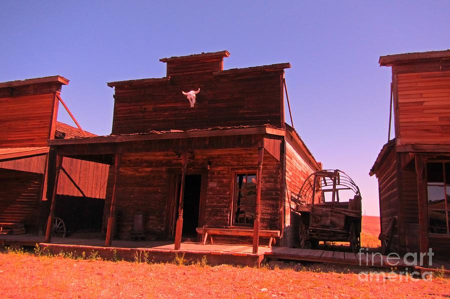 Unique Photograph - Old Trail Town Main Street by John Malone