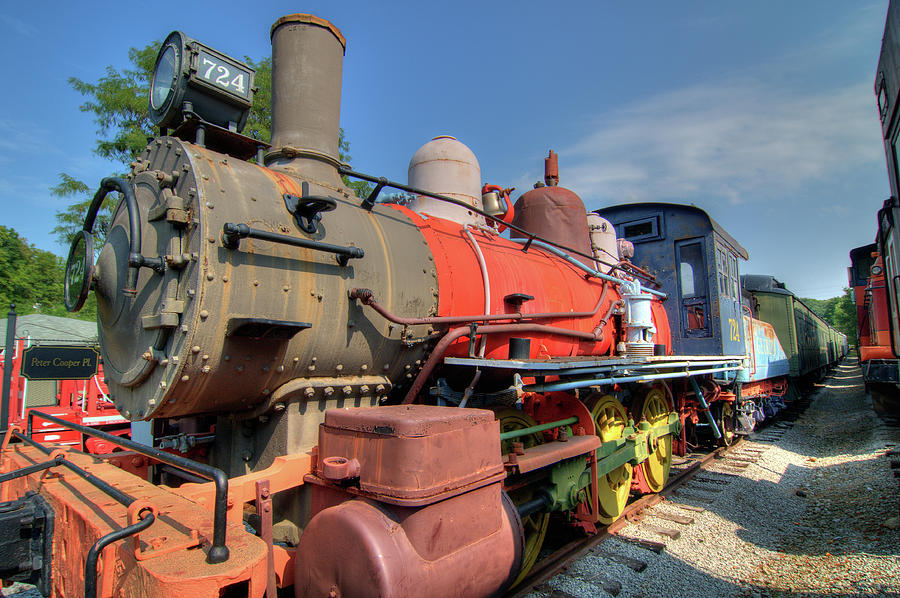 Old Train Photograph by Steve Stuller