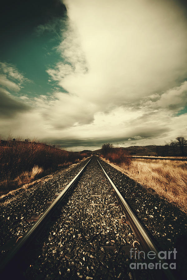 Old train track Photograph by Jorgo Photography