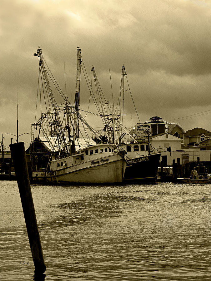 City Photograph - Old Trawlers by Gordon Beck