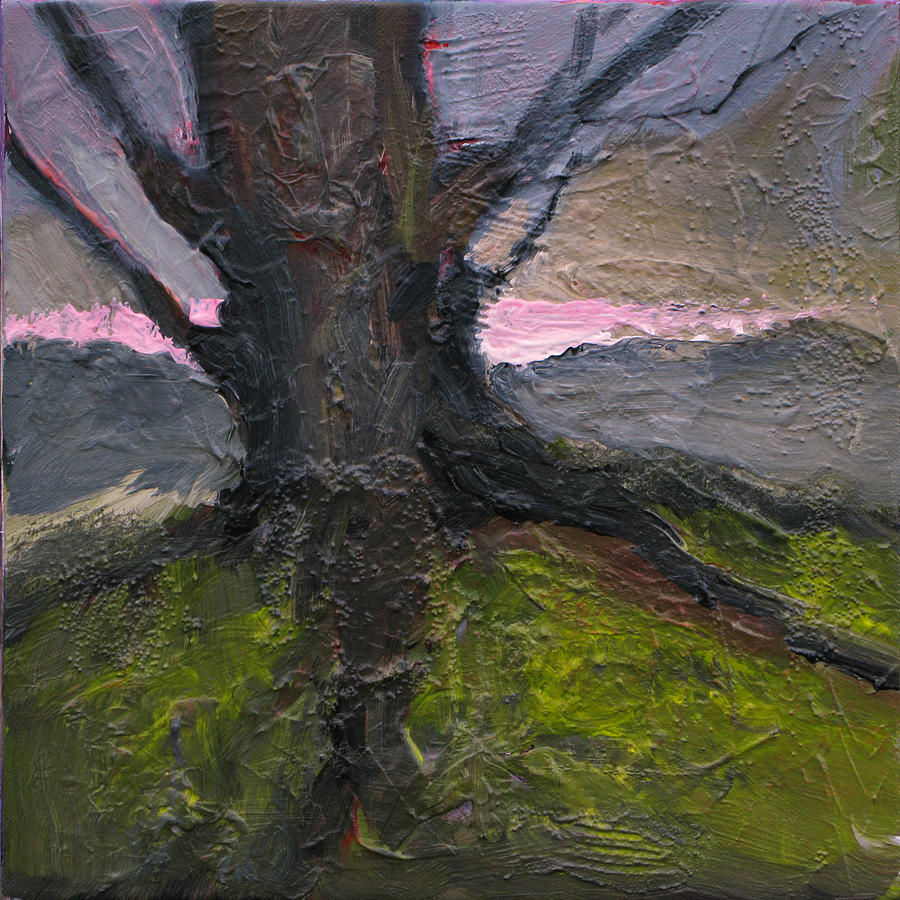 Old Tree Painting by Robert Bissett
