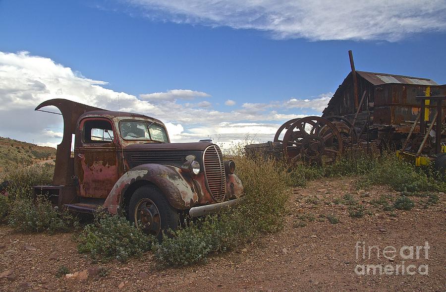 Old Farm Truck Photograph by Anthony Jones | Fine Art America