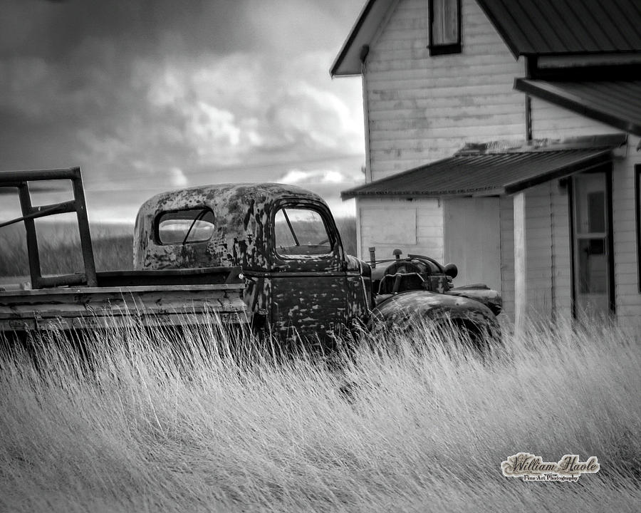 Old Truck at Farmhouse by William Havle Old Truck at Farmhouse by William Havle