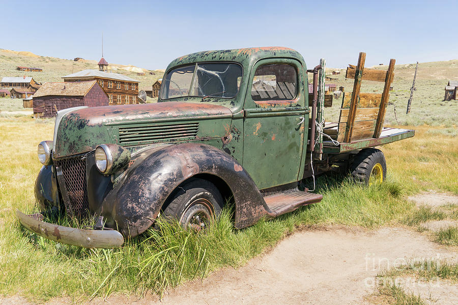 Old Truck at The Ghost Town of Bodie California dsc4307 Photograph by Wingsdomain Art and Photography