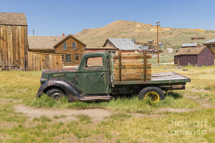 Old Truck at The Ghost Town of Bodie California dsc4375 Photograph by Wingsdomain Art and Photography