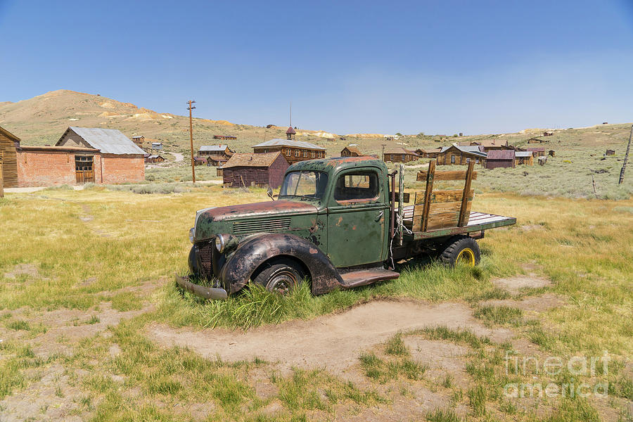 Old Truck at The Ghost Town of Bodie California dsc4380 Photograph by Wingsdomain Art and Photography