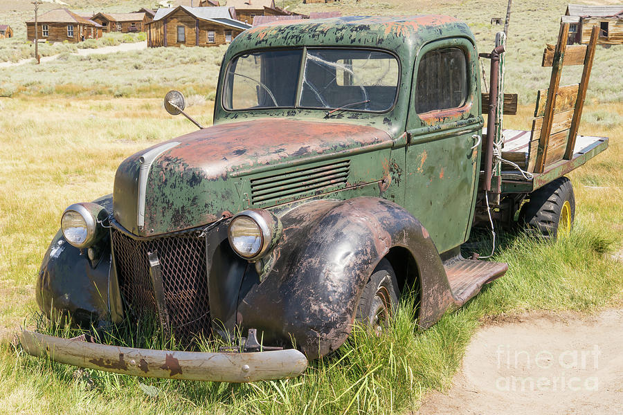 Old Truck at The Ghost Town of Bodie California dsc4384 Photograph by Wingsdomain Art and Photography