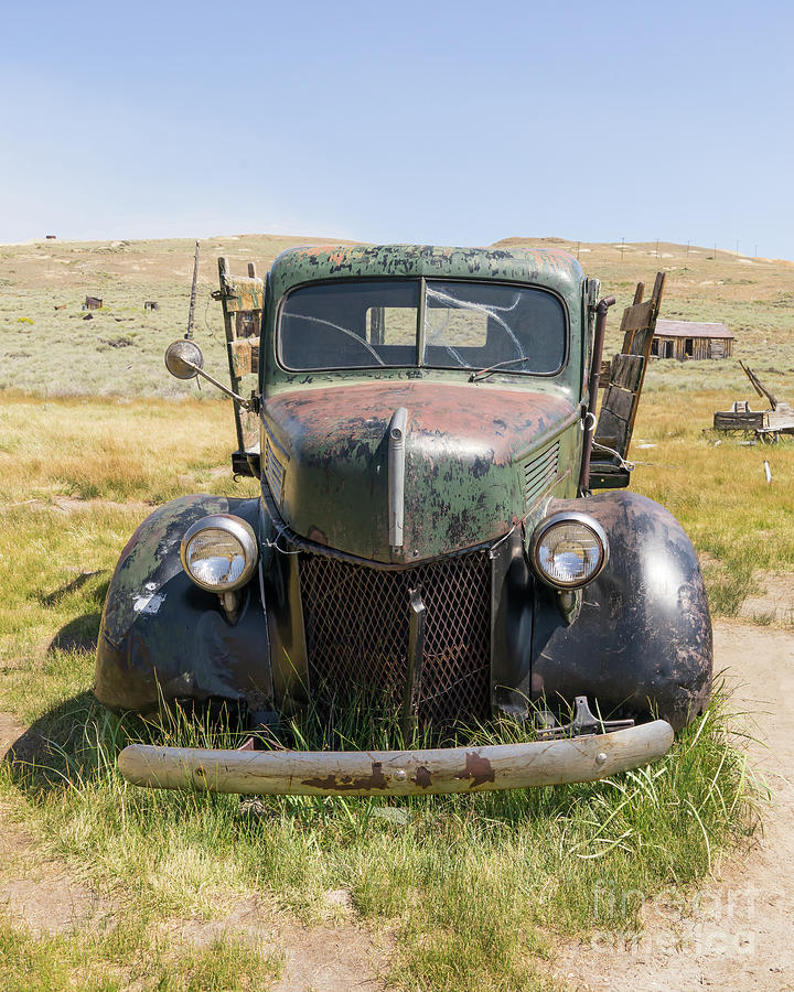 Old Truck at The Ghost Town of Bodie California dsc4388 Photograph by Wingsdomain Art and Photography