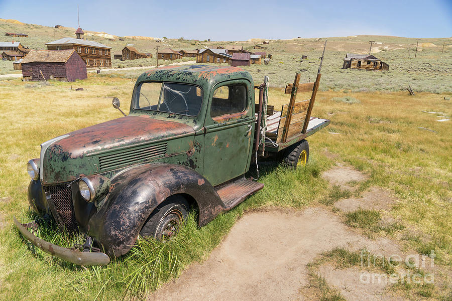 Old Truck at The Ghost Town of Bodie California dsc4395 Photograph by Wingsdomain Art and Photography