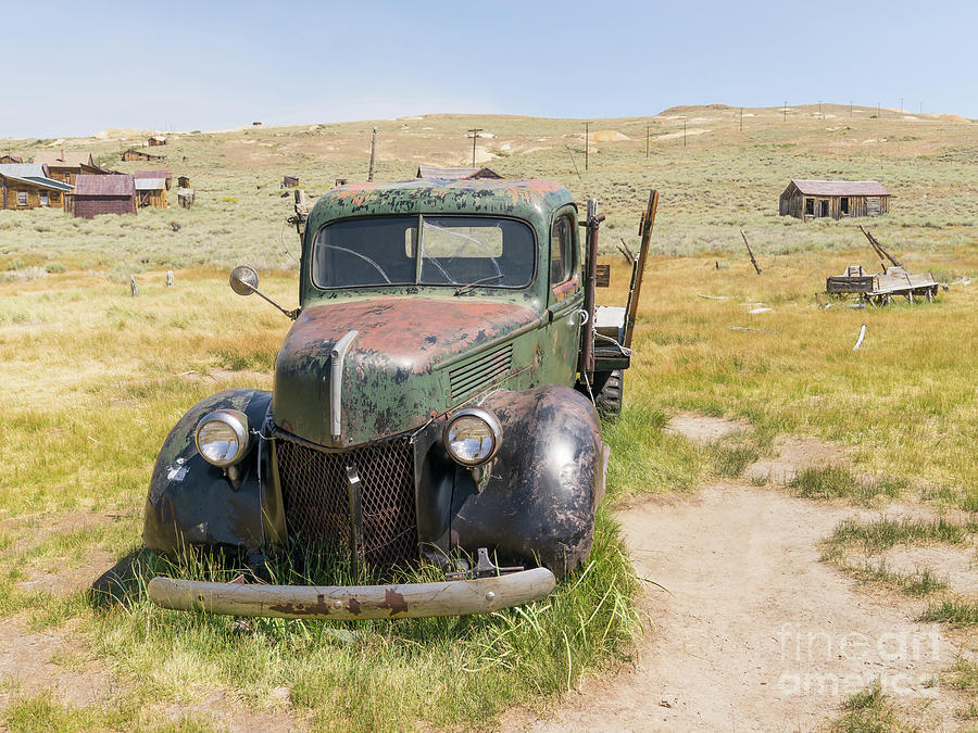 Old Truck at The Ghost Town of Bodie California dsc4399 Photograph by Wingsdomain Art and Photography