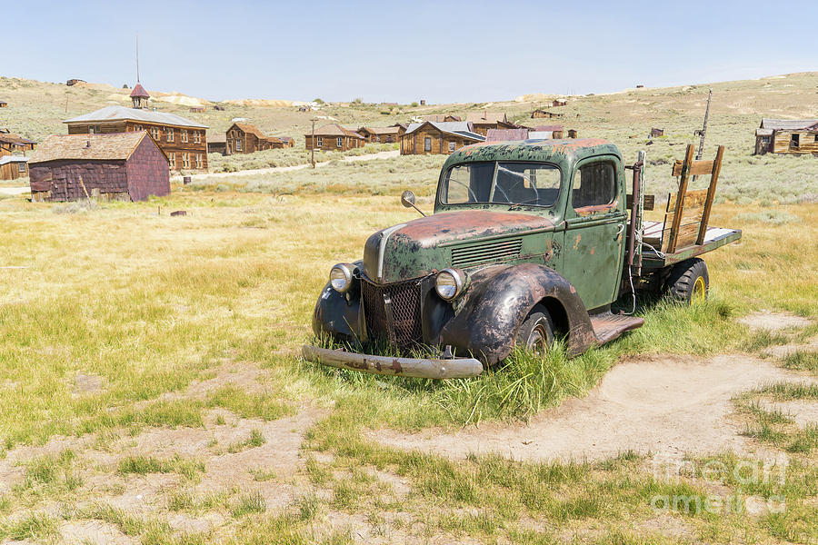Old Truck at The Ghost Town of Bodie California dsc4403 Photograph by Wingsdomain Art and Photography