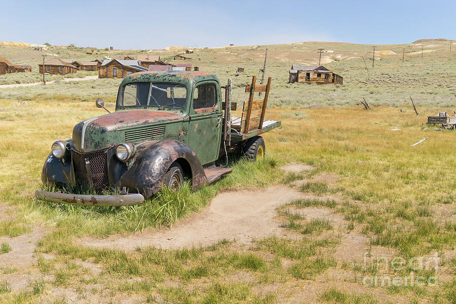 Old Truck at The Ghost Town of Bodie California dsc4404 Photograph by Wingsdomain Art and Photography