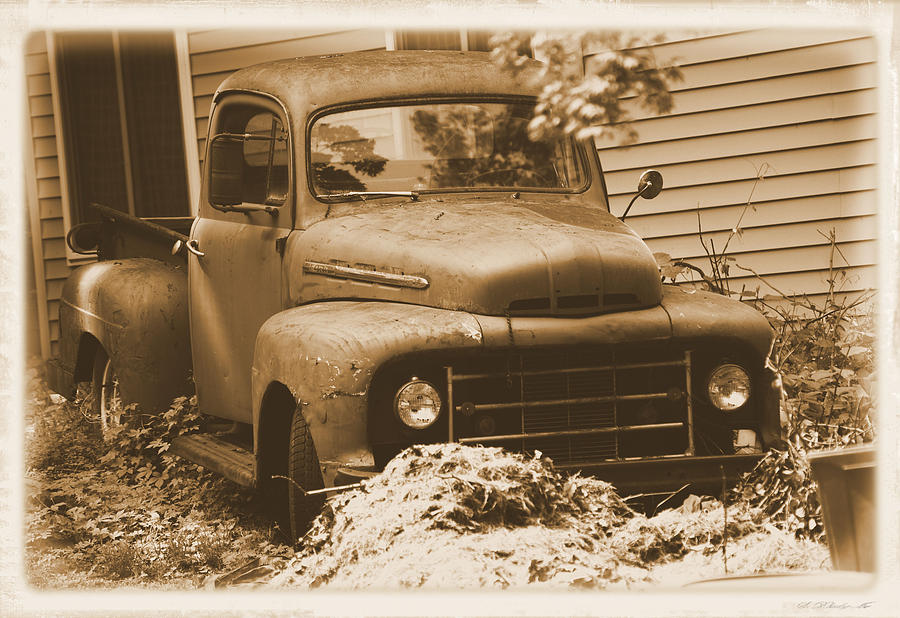 Old Truck Photograph by Gerald Kloss