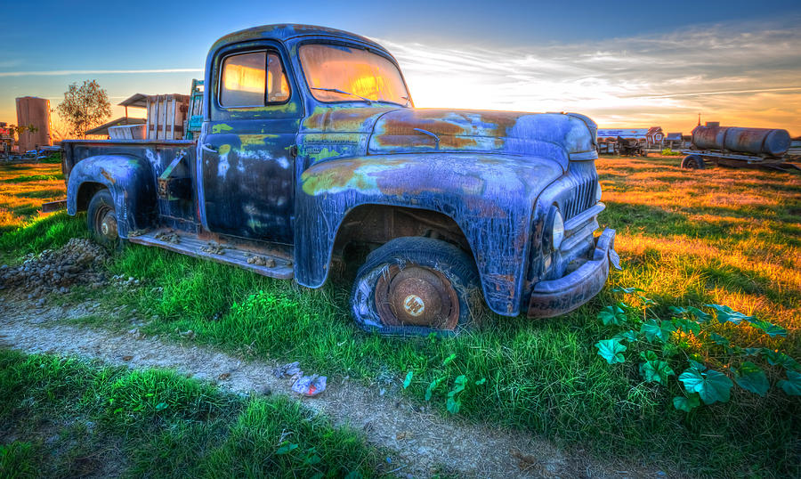 Old Truck Photograph by Jon Romero - Fine Art America