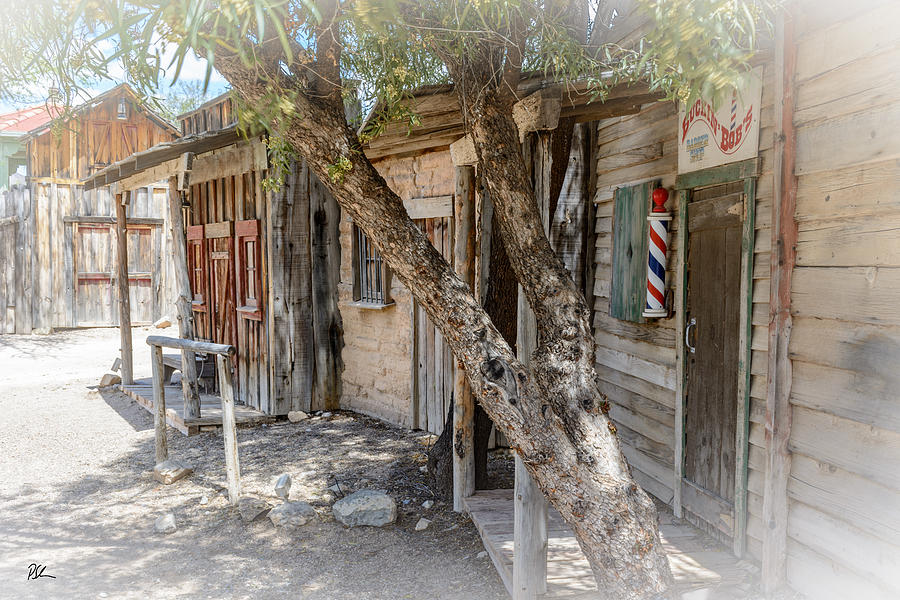 Old Tucson Photograph - Old Tucson Barber by Pat Scanlon Old Tucson Photograph - Old Tucson Barber by Pat Scanlon